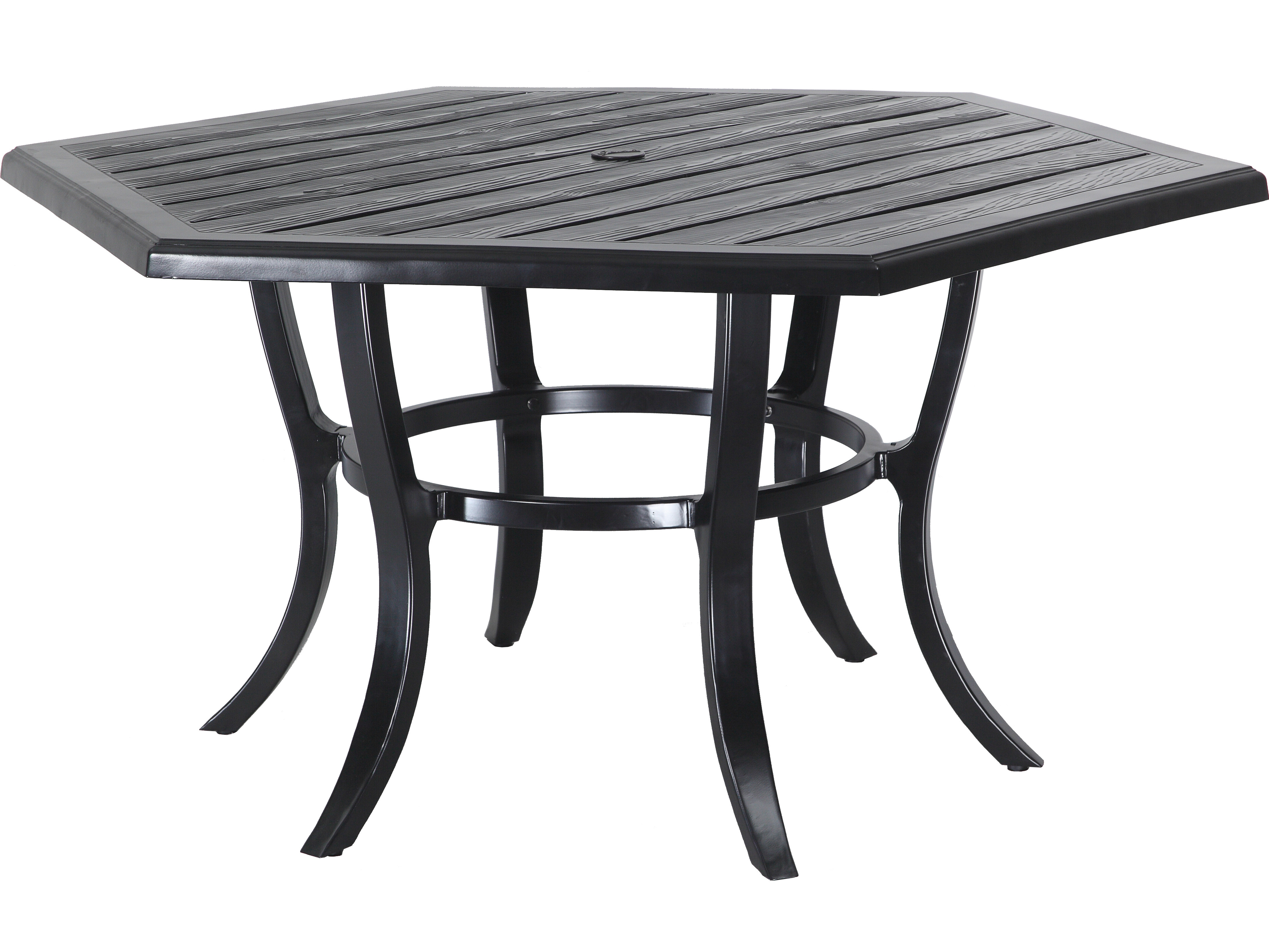 Best ideas about Hexagon Patio Table
. Save or Pin GenSun Lattice Cast Aluminum 61 Hexagon Dining Table with Now.