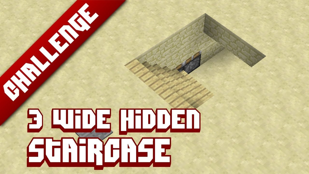 Best ideas about Hidden Staircase Minecraft
. Save or Pin Minecraft Challenge 3 Wide hidden staircase Now.