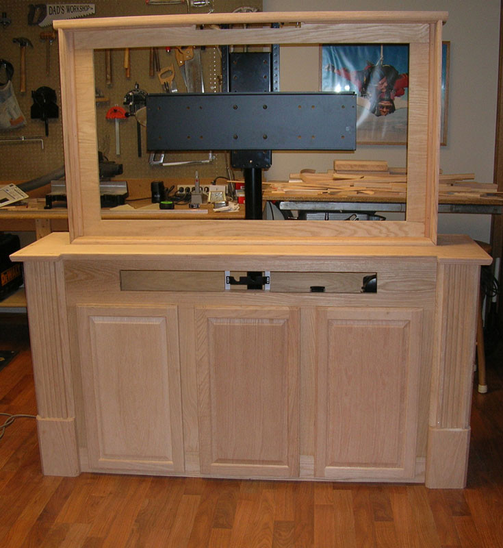 Best ideas about Hidden Tv Cabinet
. Save or Pin Built In TV Cabinet Now.