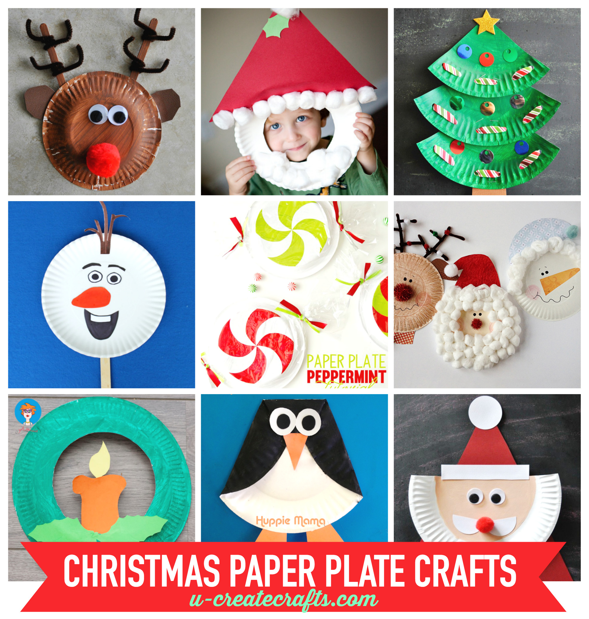 Best ideas about Holiday Craft Ideas For Kids
. Save or Pin Paper Plate Christmas Crafts U Create Now.