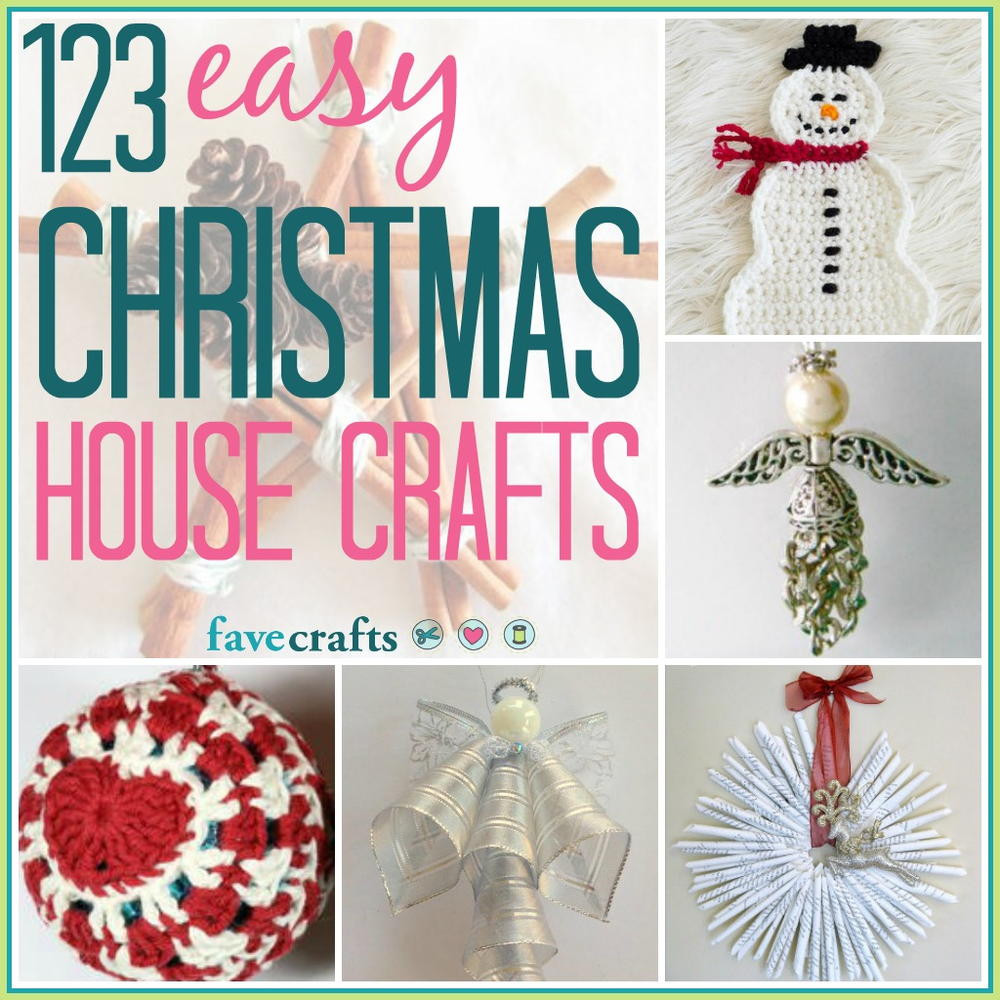 Best ideas about Holiday Crafts For Adults
. Save or Pin 123 Easy Christmas House Crafts Now.