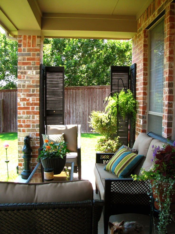 Best ideas about Home And Backyard
. Save or Pin MAY DAYS A Small Patio Makeover Now.