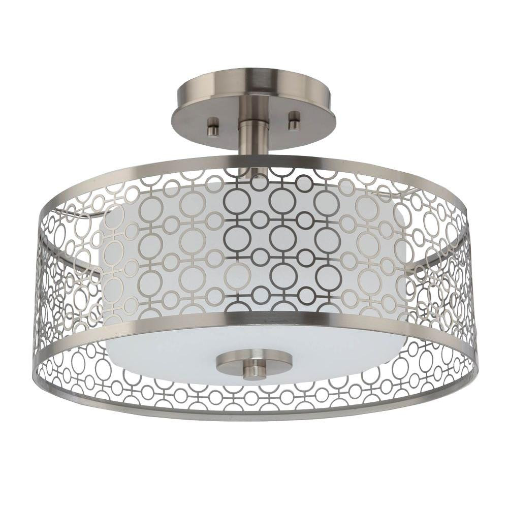 Best ideas about Home Decorators Collection Lighting
. Save or Pin Home Decorators Collection 14 in 1 Light Brushed Nickel Now.