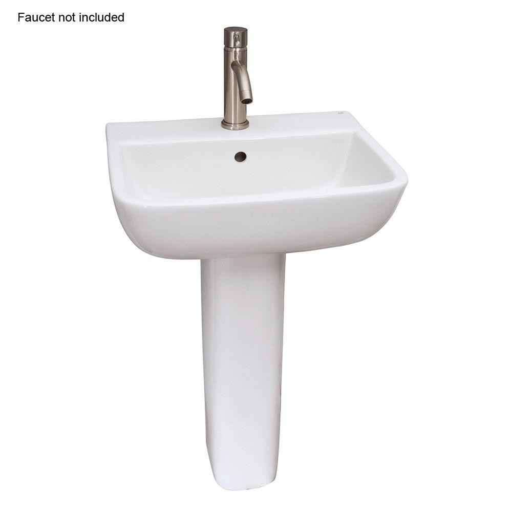 Best ideas about Home Depot Bathroom Sink
. Save or Pin Barclay Products Series 600 20 in Pedestal bo Bathroom Now.