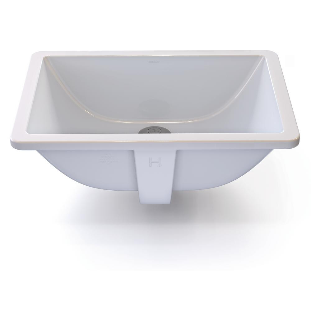 Best ideas about Home Depot Bathroom Sink
. Save or Pin DECOLAV Classically Redefined Rectangular Undermount Now.