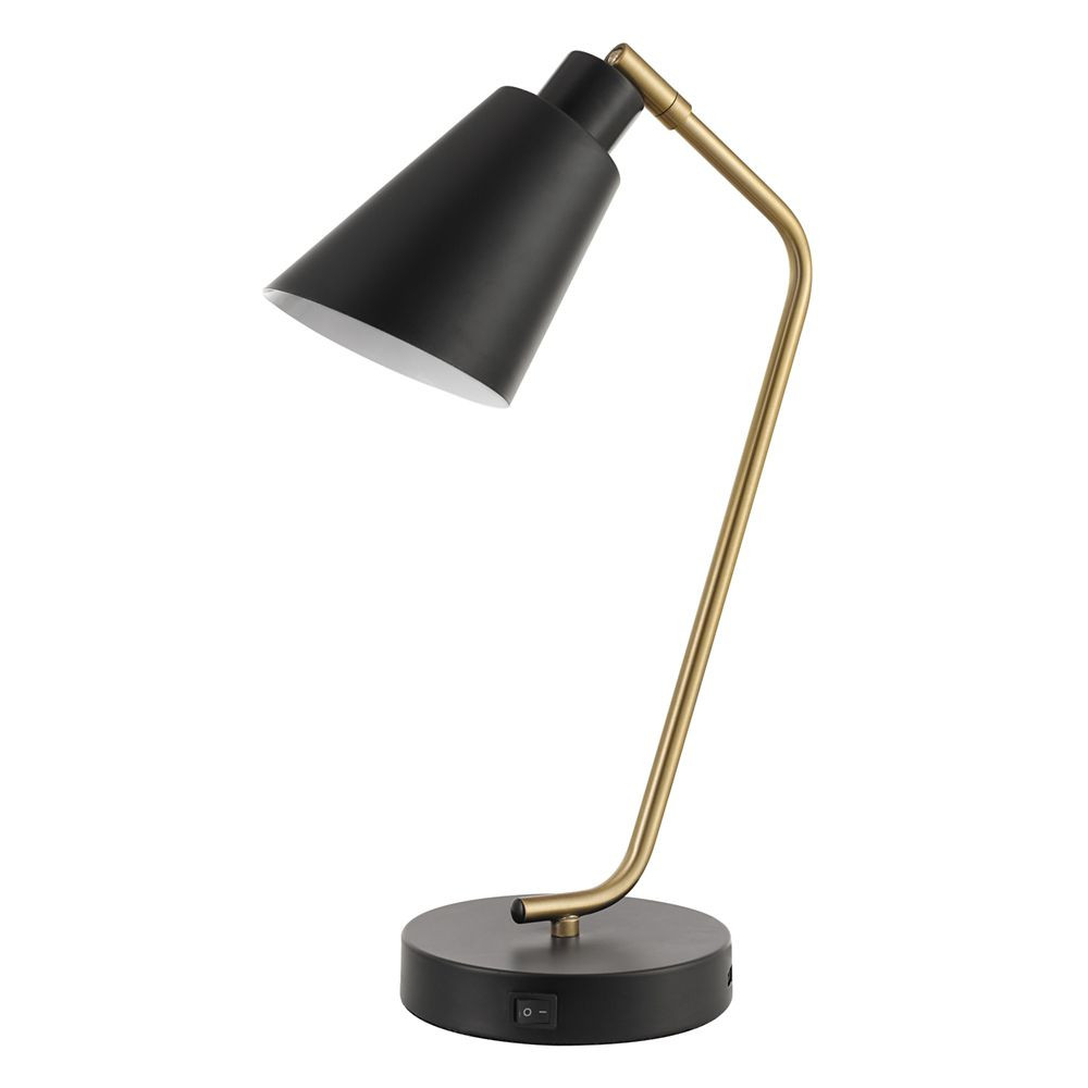 Best ideas about Home Depot Desk Lamp
. Save or Pin Hampton Bay LED Desk Lamp in Brushed Nickel Now.