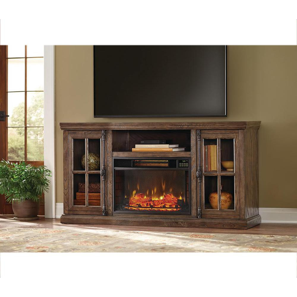 Best ideas about Home Depot Electric Fireplace Tv Stand
. Save or Pin Home Decorators Collection Manor Place 67 in TV Stand w Now.