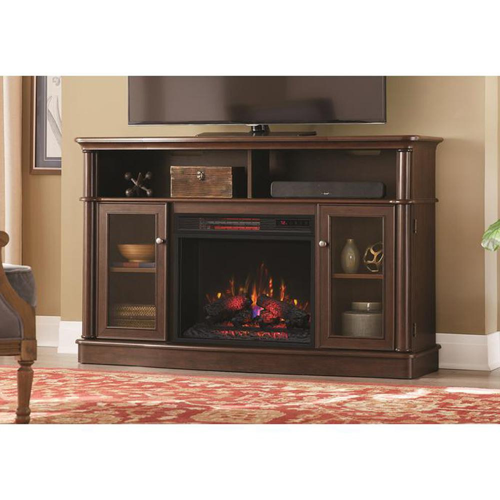 Best ideas about Home Depot Electric Fireplace Tv Stand
. Save or Pin Home Decorators Collection Tolleson 56 in TV Stand Now.