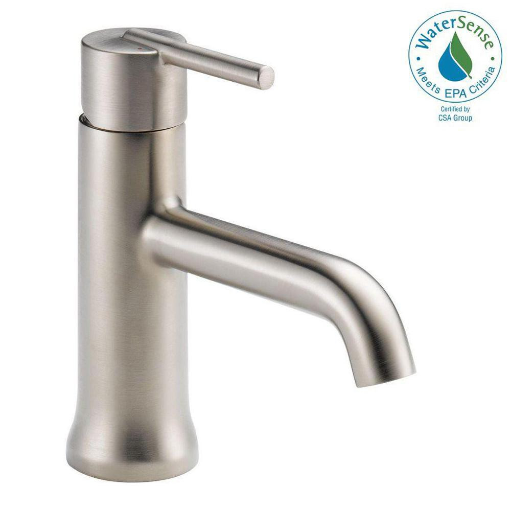 Best ideas about Home Depot Faucets Bathroom
. Save or Pin Delta Trinsic Single Hole Single Handle Bathroom Faucet in Now.