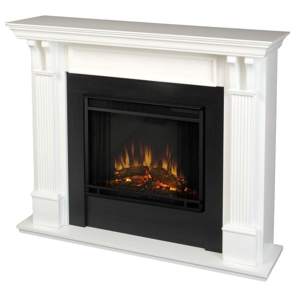 Best ideas about Home Depot Fireplace
. Save or Pin Real Flame Ashley 48 in Electric Fireplace in White 7100E Now.