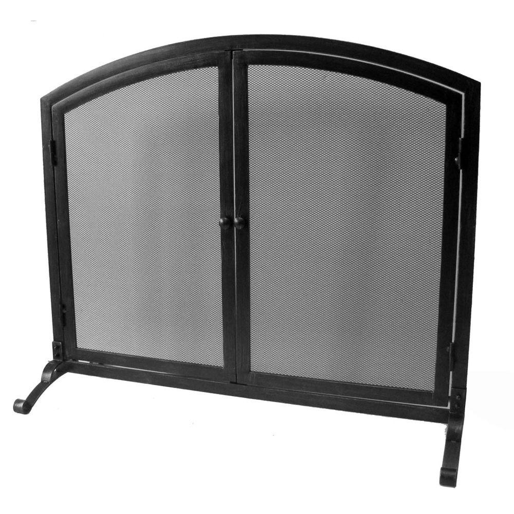 Best ideas about Home Depot Fireplace Screen
. Save or Pin Home Decorators Collection Emberly Black Single Panel Now.