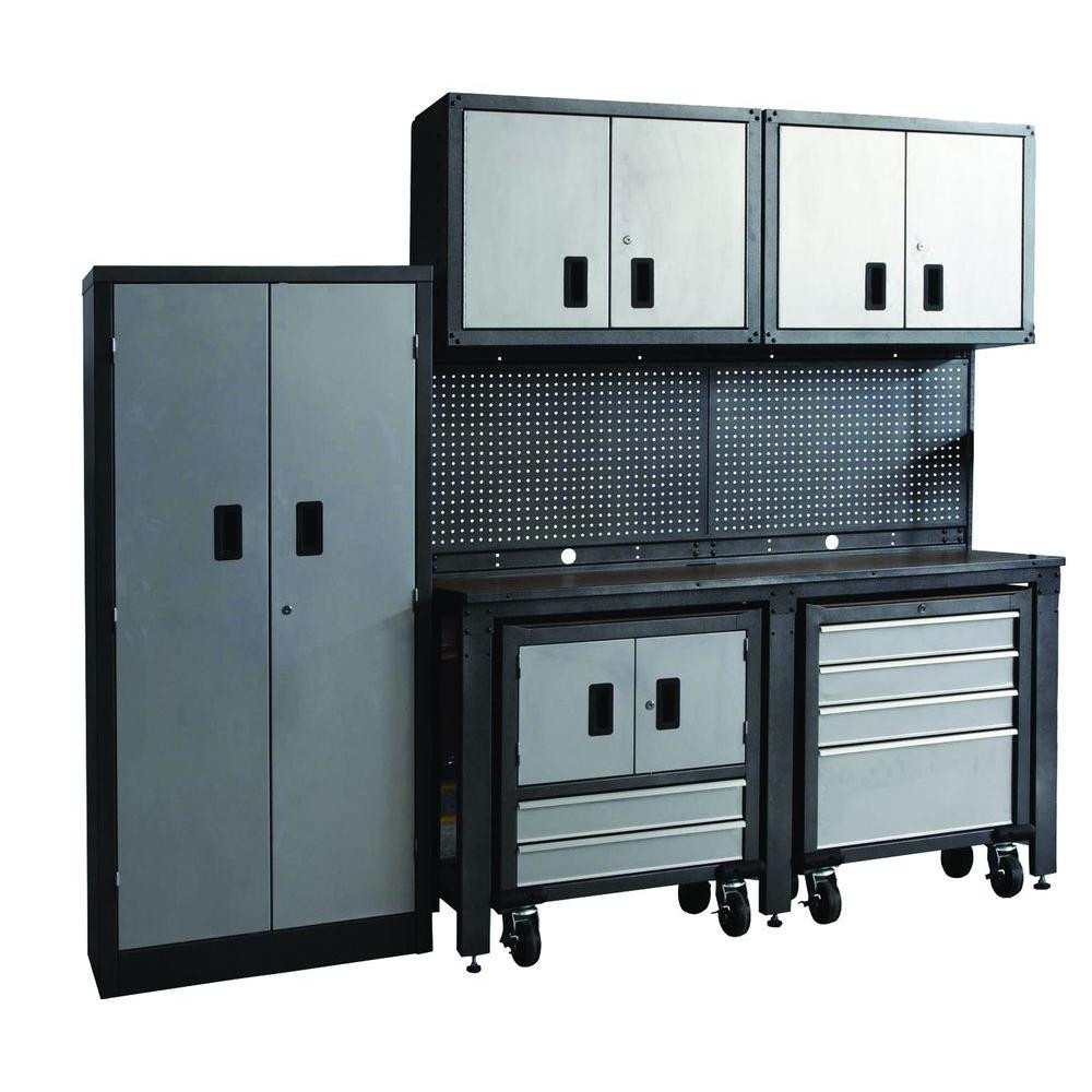 Best ideas about Home Depot Garage Storage
. Save or Pin International GOSII Garage Organization System Black and Now.