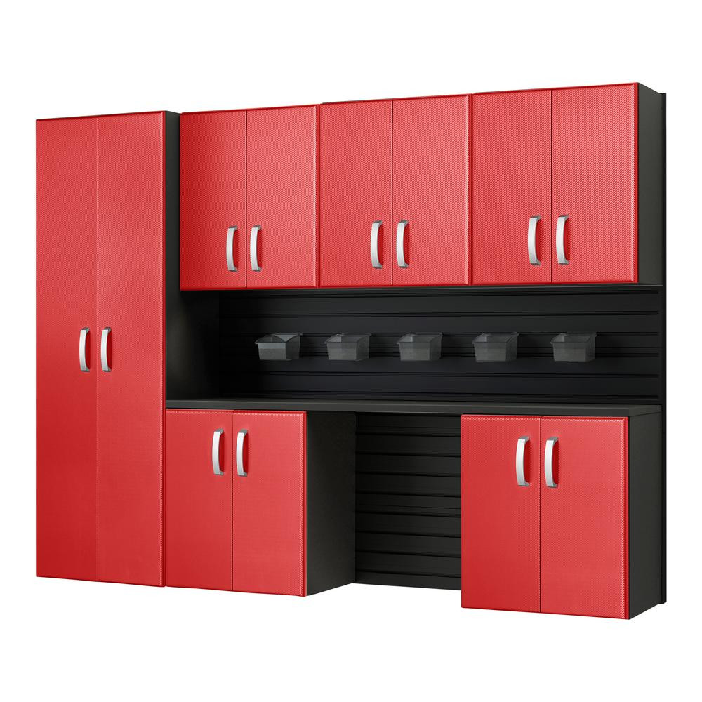 Best ideas about Home Depot Garage Storage Cabinets
. Save or Pin Flow Wall Modular Wall Mounted Garage Cabinet Storage Set Now.