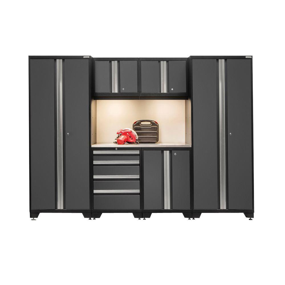 Best ideas about Home Depot Garage Storage
. Save or Pin NewAge Products Bold 3 Series 77 in H x 108 in W x 18 in Now.