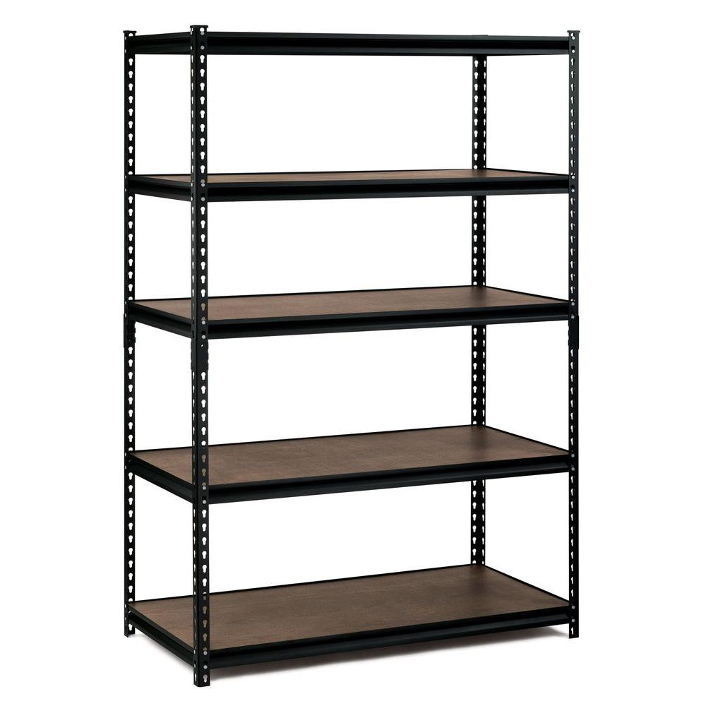 Best ideas about Home Depot Garage Storage Racks
. Save or Pin Edsal 72 in H x 48 in W x 24 in D 5 Shelf Steel Now.