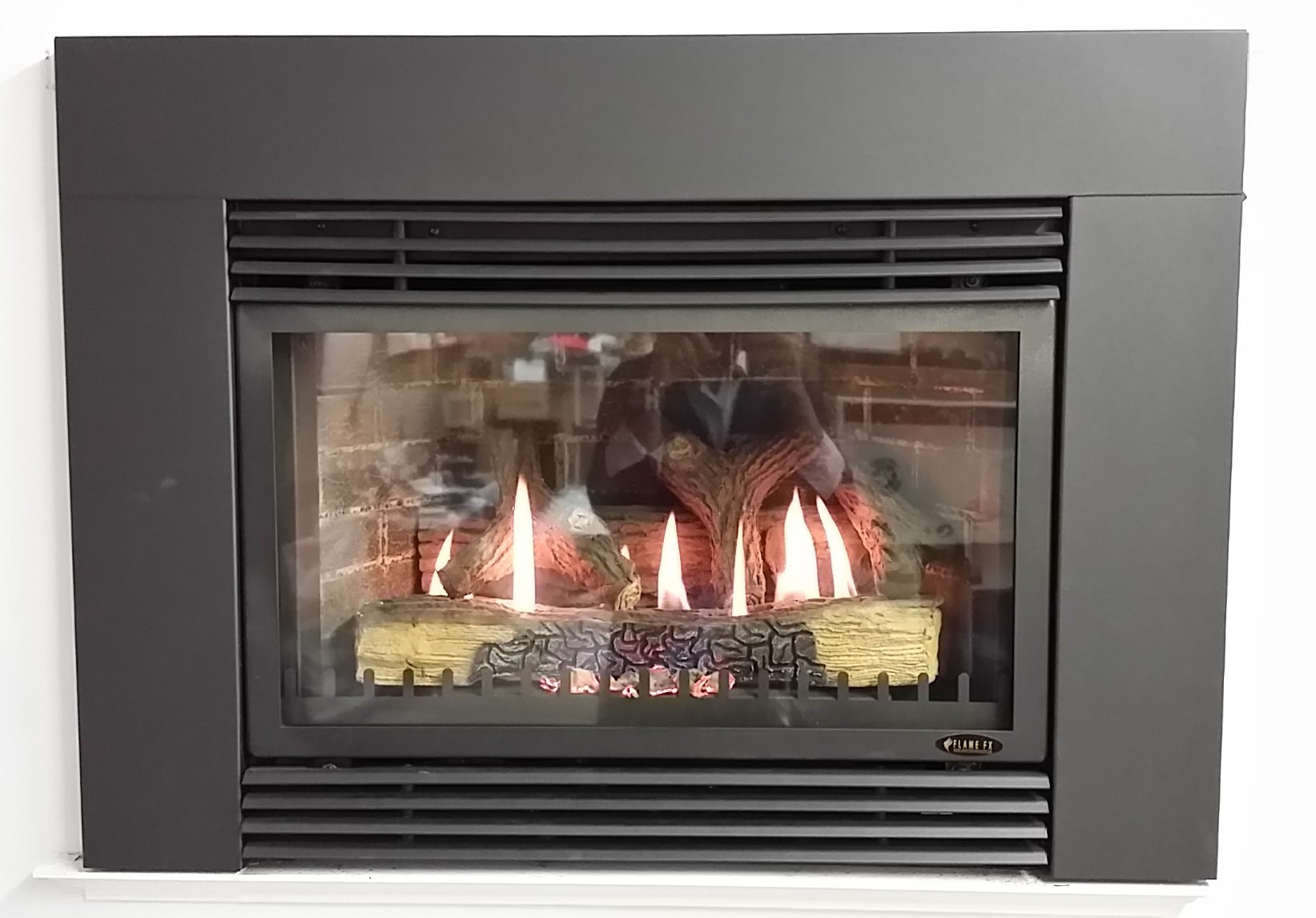 Best ideas about Home Depot Gas Fireplace
. Save or Pin FLAME FX Gas Fireplace Now.