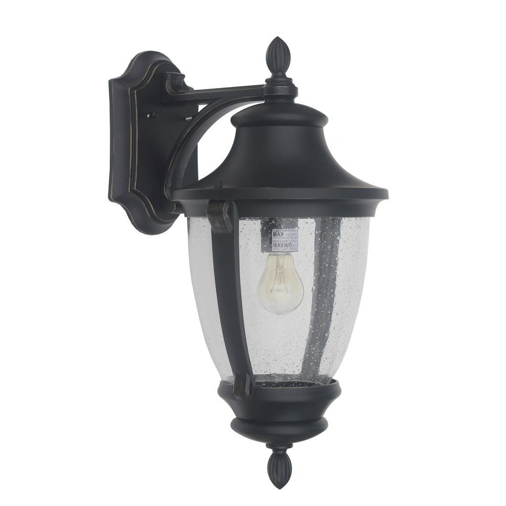 Best ideas about Home Depot Outdoor Lighting
. Save or Pin Home Decorators Collection Wilkerson 1 Light Black Outdoor Now.