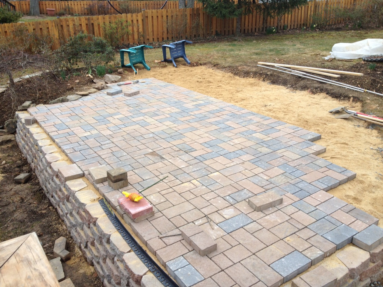 Best ideas about Home Depot Patio Blocks
. Save or Pin Knotical Life Patio Progress Part 4 Now.