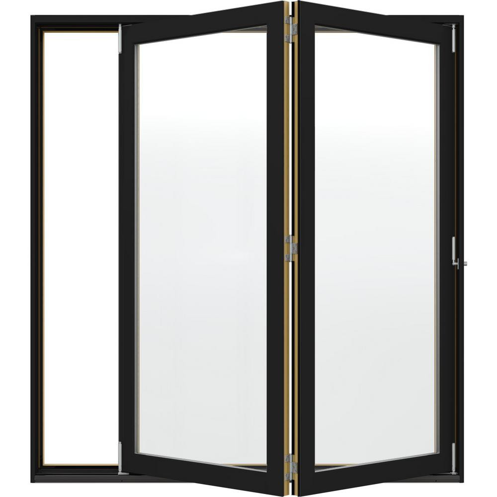 Best ideas about Home Depot Patio Doors
. Save or Pin JELD WEN 72 in x 80 in W 4500 Black Clad Wood Left Hand Now.