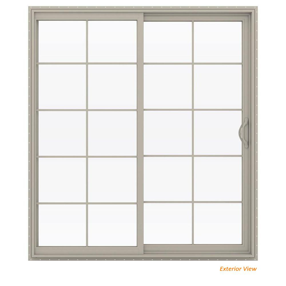 Best ideas about Home Depot Patio Doors
. Save or Pin JELD WEN 72 in x 80 in V 2500 Desert Sand Vinyl Right Now.