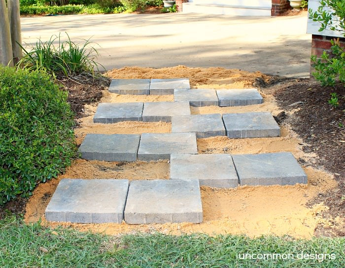 Best ideas about Home Depot Patio Pavers
. Save or Pin Creating a Paver Stone "Zipper" Pathway with The Home Now.