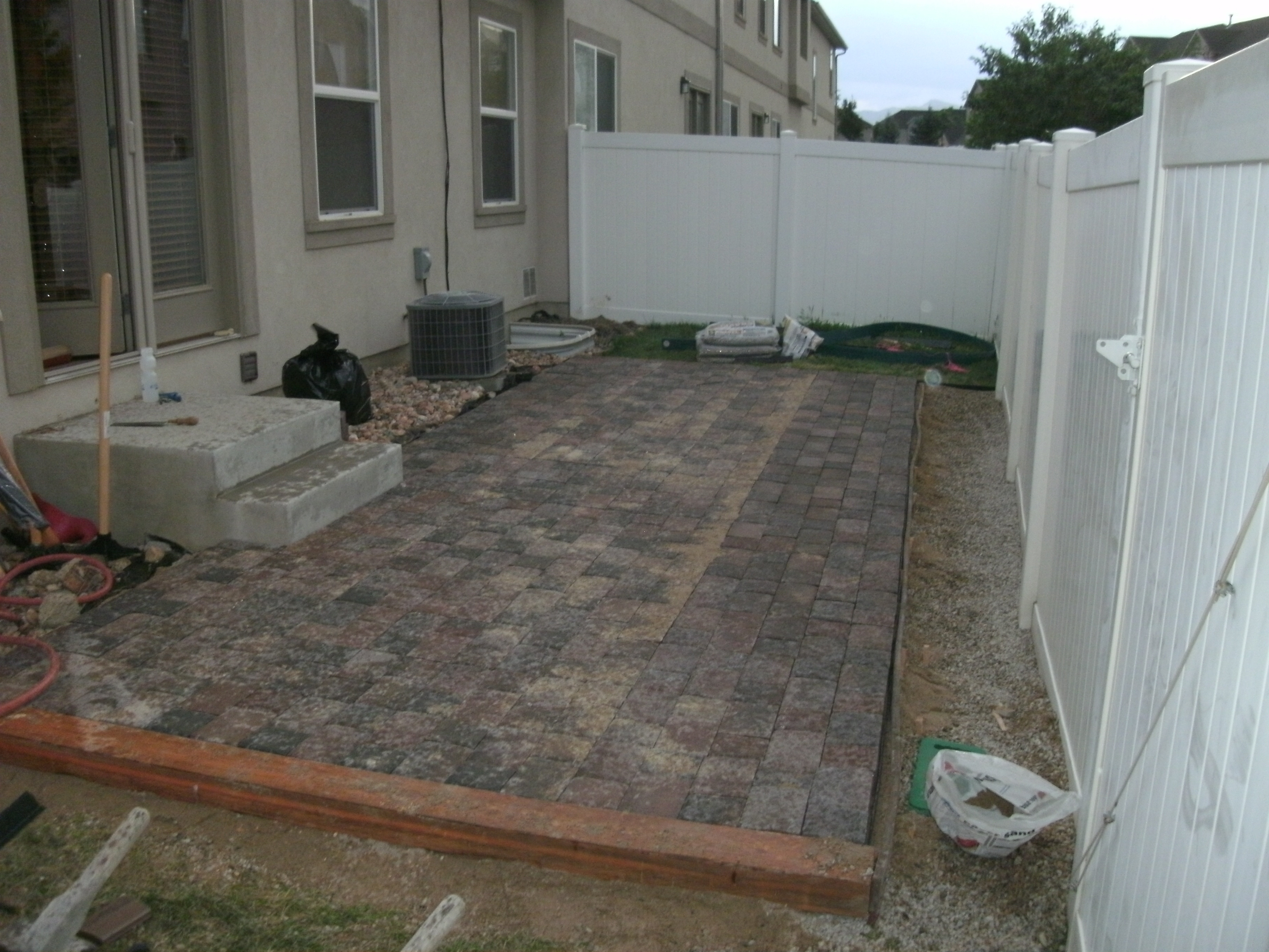 Best ideas about Home Depot Patio Pavers
. Save or Pin Paver patio project pleted Now.