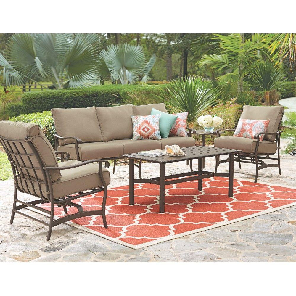 Best ideas about Home Depot Patio Set
. Save or Pin Home Decorators Collection Gabriel Bronze 4 Piece Espresso Now.