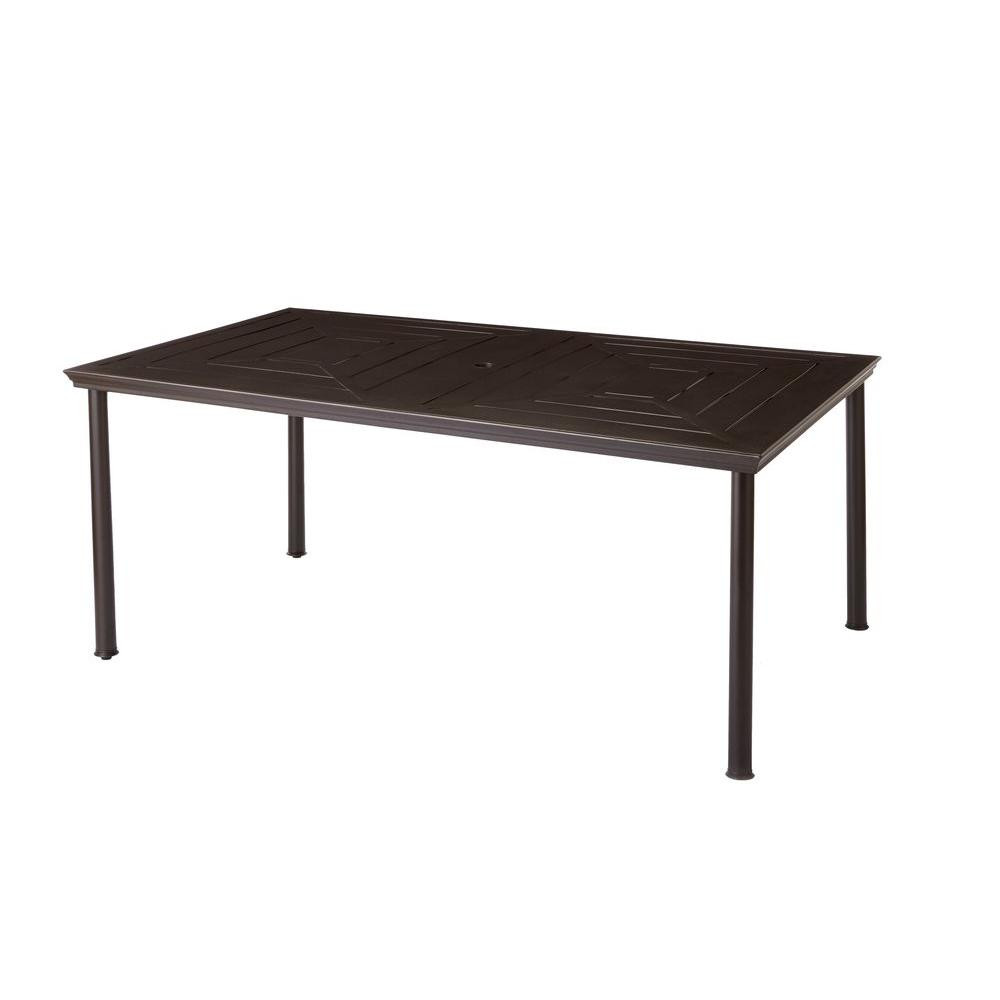 Best ideas about Home Depot Patio Table
. Save or Pin Hampton Bay Middletown Rectangular Patio Dining Table Now.