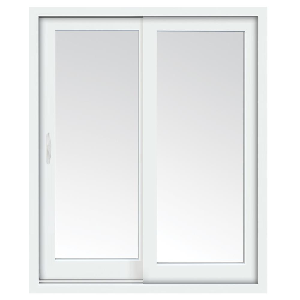 Best ideas about Home Depot Sliding Patio Doors
. Save or Pin Stanley Doors 71 in x 80 in Glacier White Vinyl Left Now.