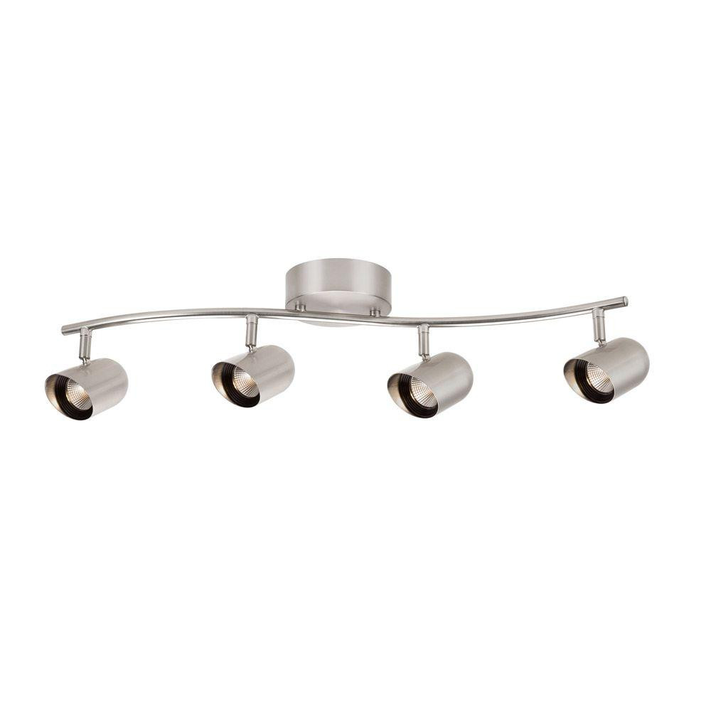 Best ideas about Home Depot Track Lighting
. Save or Pin Hampton Bay Chestnut 4 Light Antique Pewter Track Lighting Now.
