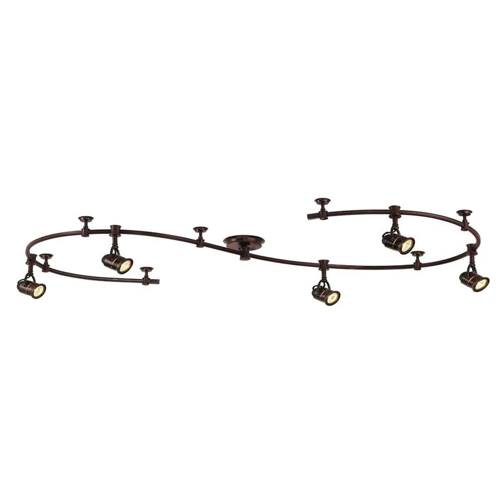 Best ideas about Home Depot Track Lighting
. Save or Pin Hampton Bay 10 ft 5 Light Antique Bronze Retro Pinhole Now.