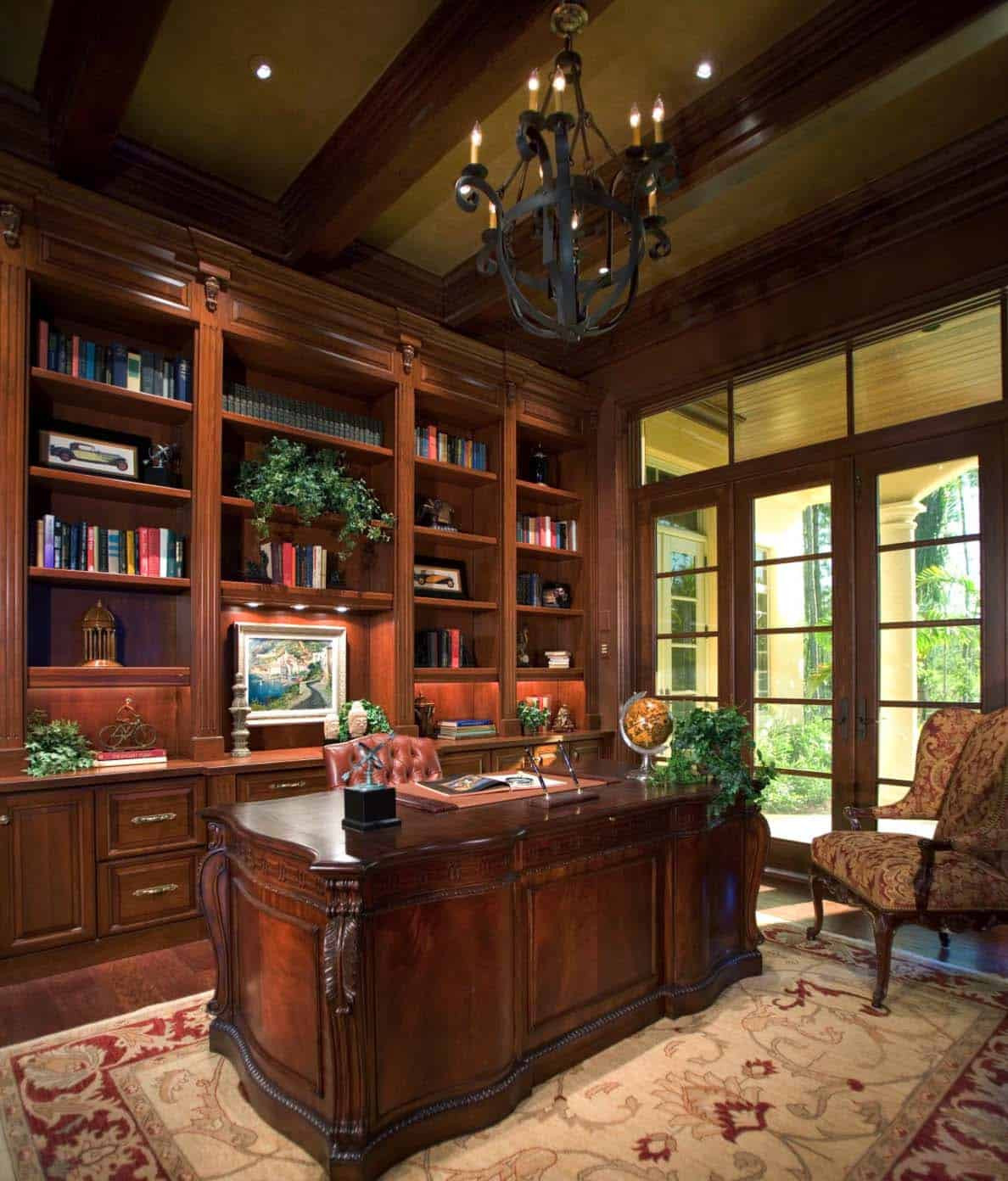 Best ideas about Home Office Design
. Save or Pin 28 Dreamy home offices with libraries for creative inspiration Now.