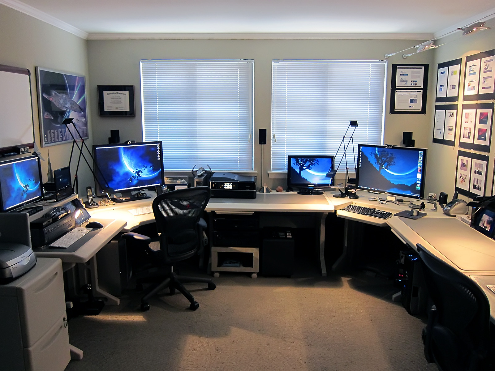 Best ideas about Home Office Setup
. Save or Pin Mac Setup The fice of a Creative Director & User Now.
