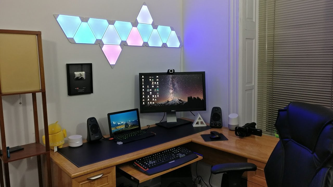 Best ideas about Home Office Setup
. Save or Pin My Desk Setup Tour 2016 Now.
