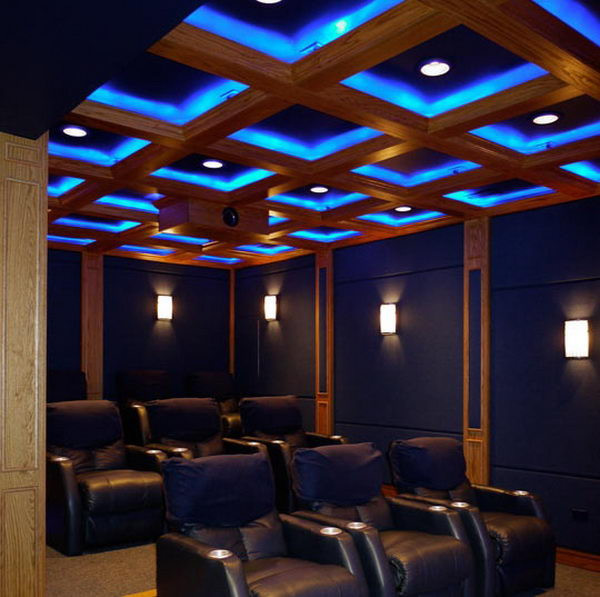 Best ideas about Home Theater Lighting
. Save or Pin 20 Cool Basement Ceiling Ideas Hative Now.