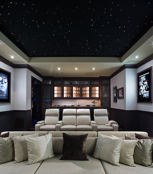 Best ideas about Home Theater Lighting
. Save or Pin 80 Home Theater Design Ideas For Men Movie Room Retreats Now.