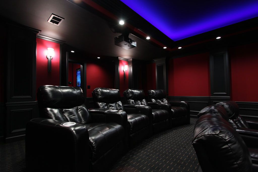 Best ideas about Home Theater Lighting
. Save or Pin Mario s custom home theater lighting using HitLights LED Now.