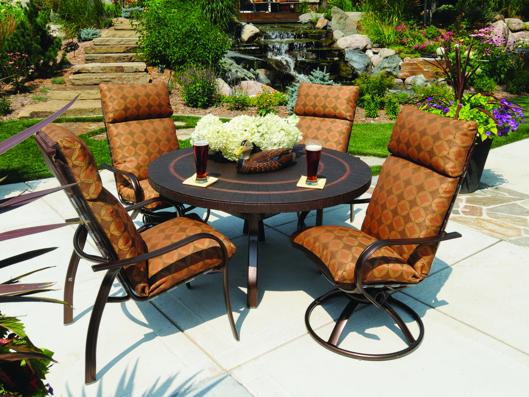 Best ideas about Homecrest Patio Furniture
. Save or Pin Homecrest Holly Hill Cushion Dining Aluminum Set Now.