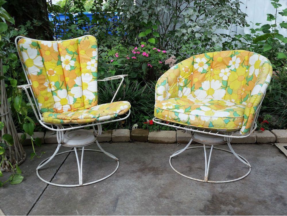 Best ideas about Homecrest Patio Furniture
. Save or Pin MID CENTURY MODERN HOMECREST PATIO CHAIRS SET WIRE SWIVEL Now.