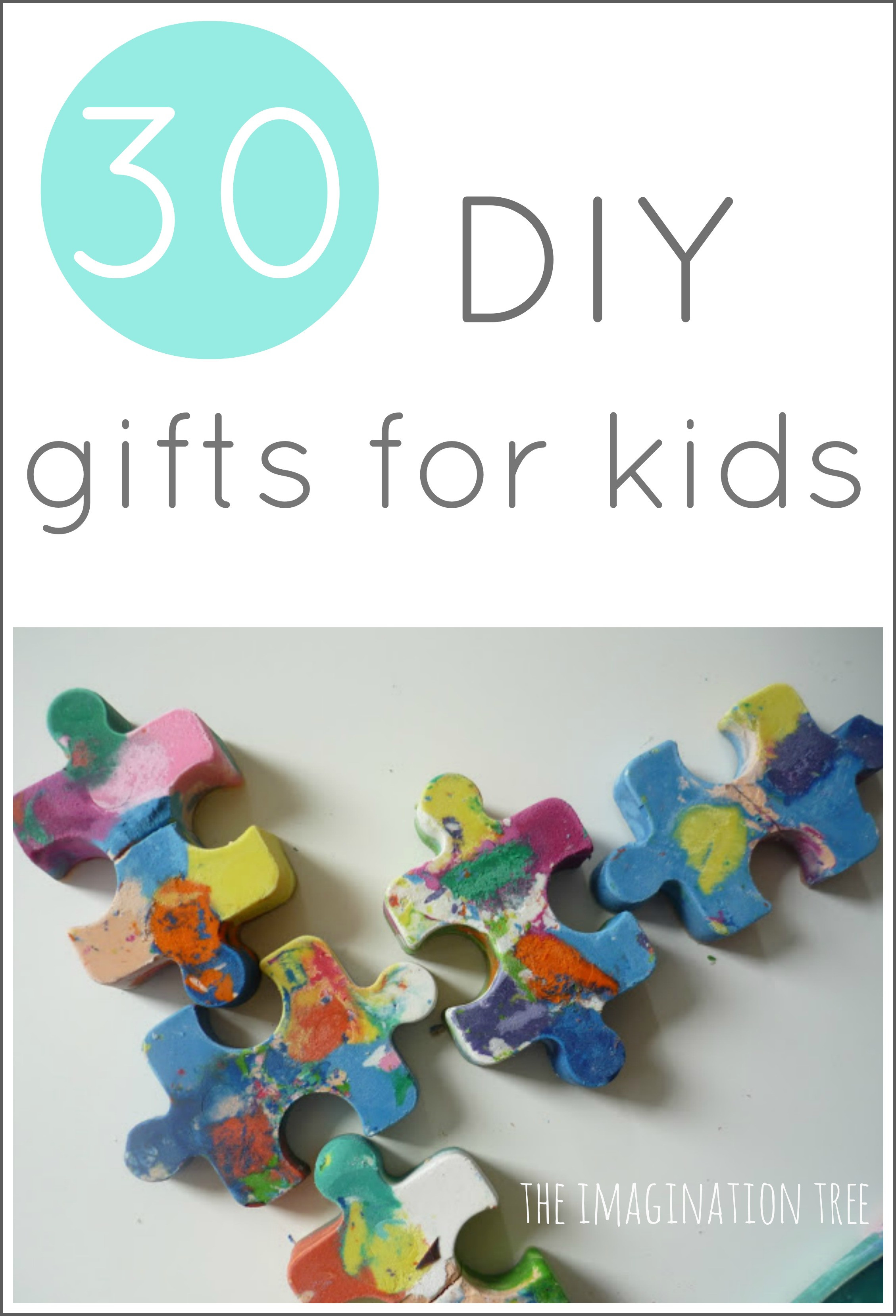 Best ideas about Homemade Gifts From Toddlers
. Save or Pin 30 DIY Gifts to Make for Kids The Imagination Tree Now.