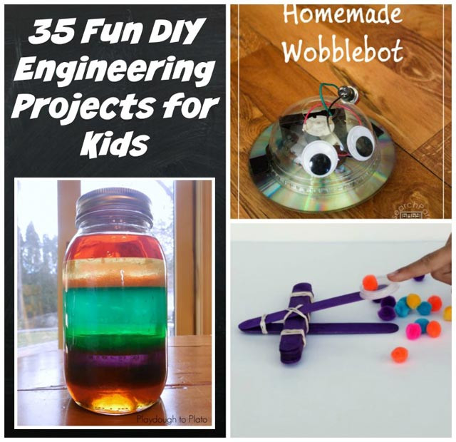 Best ideas about Homemade Projects For Kids
. Save or Pin 35 Fun DIY Engineering Projects for Kids Now.