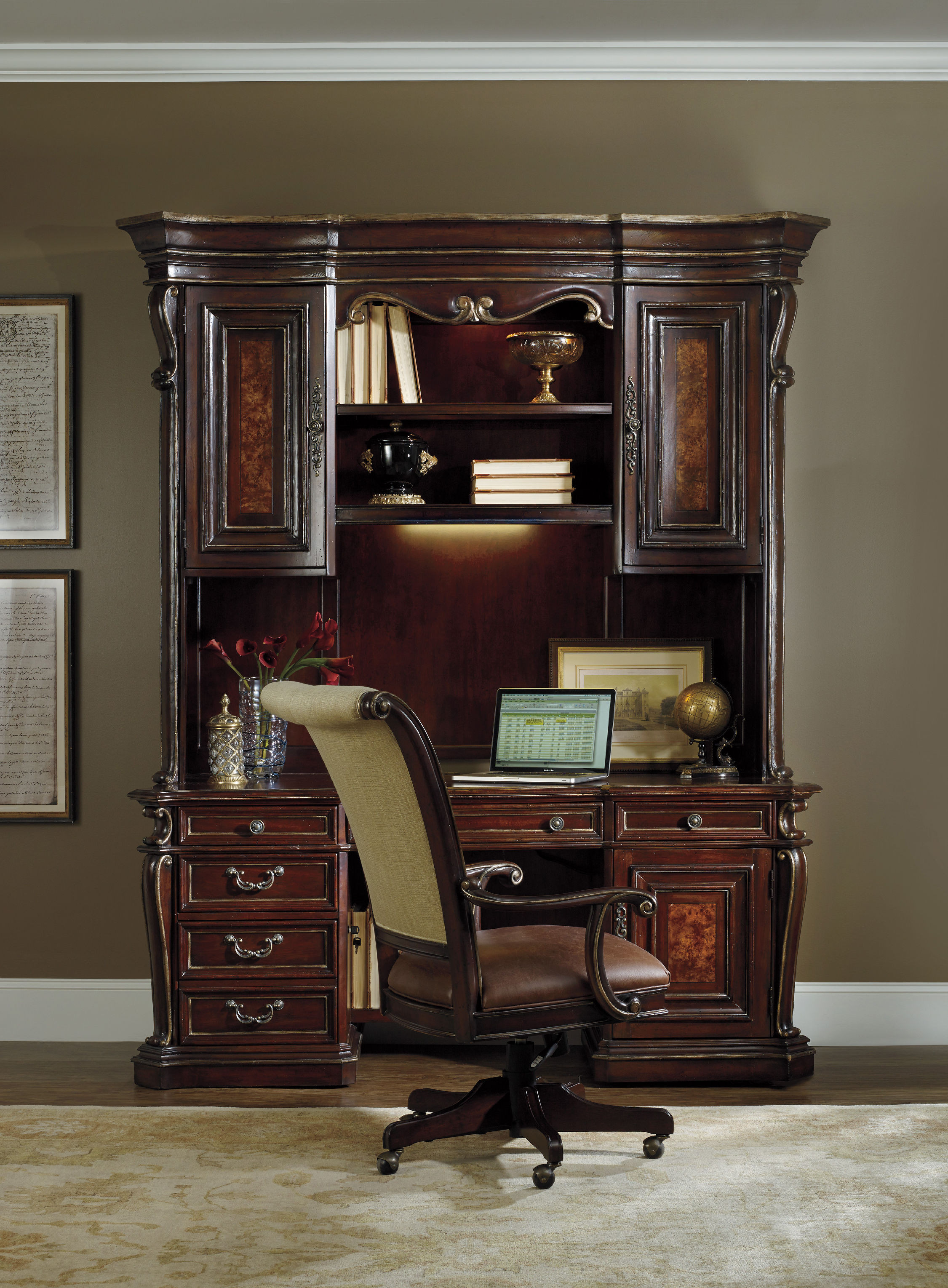 Best ideas about Hooker Office Furniture
. Save or Pin Hooker Furniture Home fice Grand Palais Tilt Swivel Now.