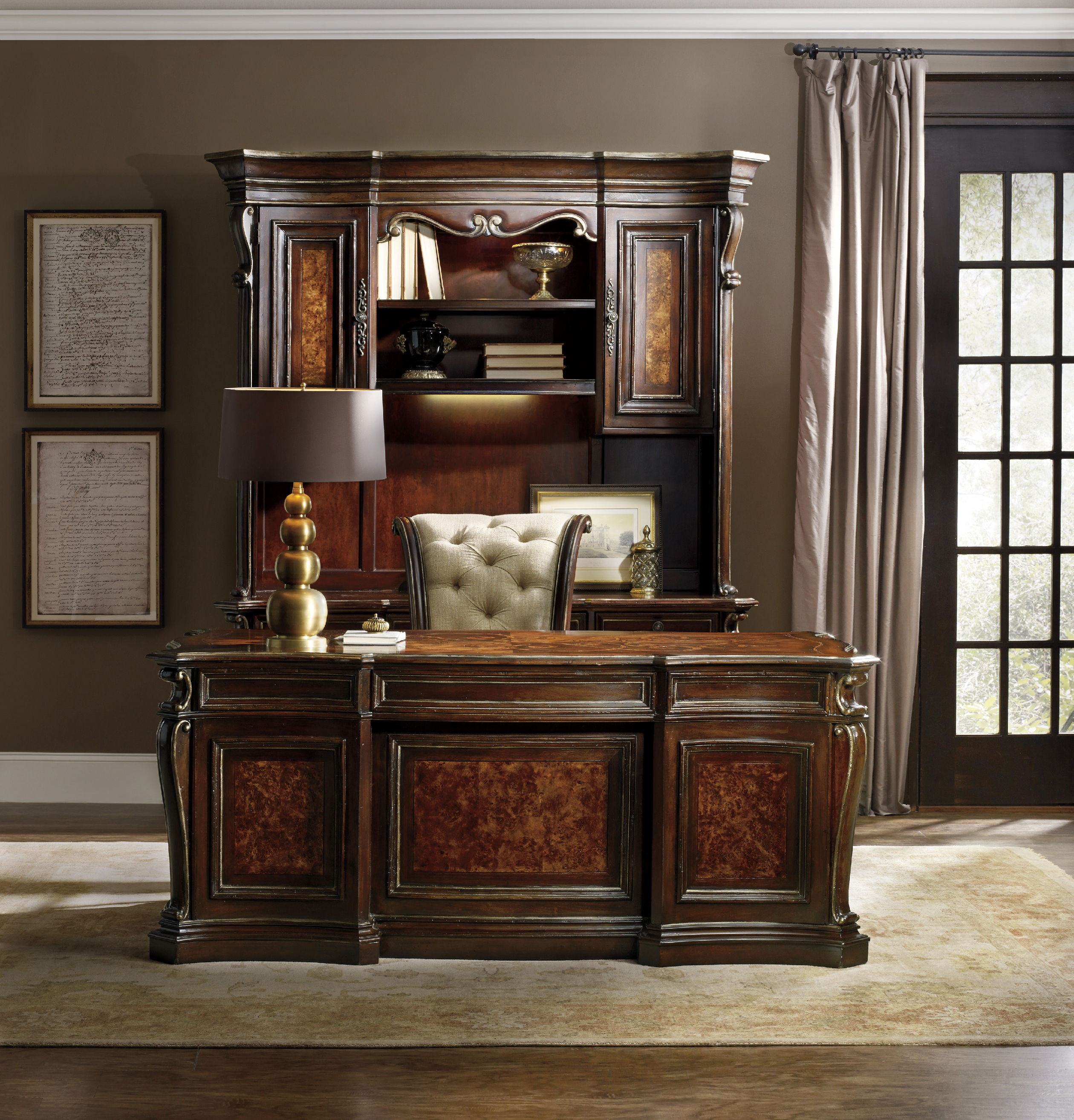 Best ideas about Hooker Office Furniture
. Save or Pin Hooker Furniture Home fice Grand Palais Executive Desk Now.