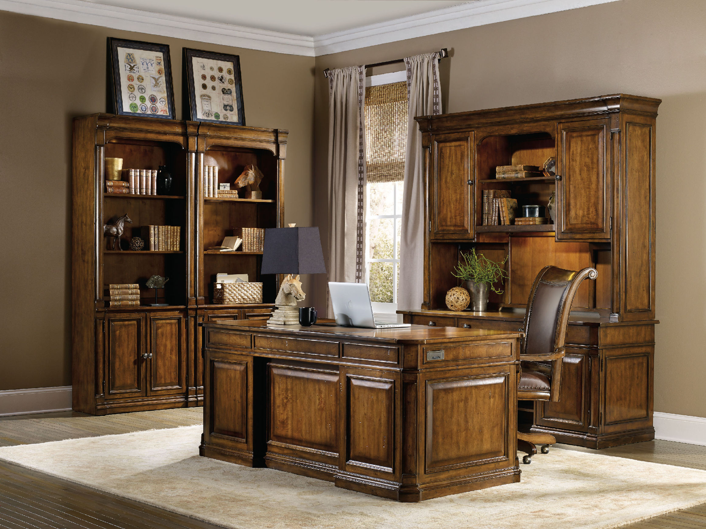 Best ideas about Hooker Office Furniture
. Save or Pin Hooker Furniture Home fice Tynecastle Bunching Bookcase Now.