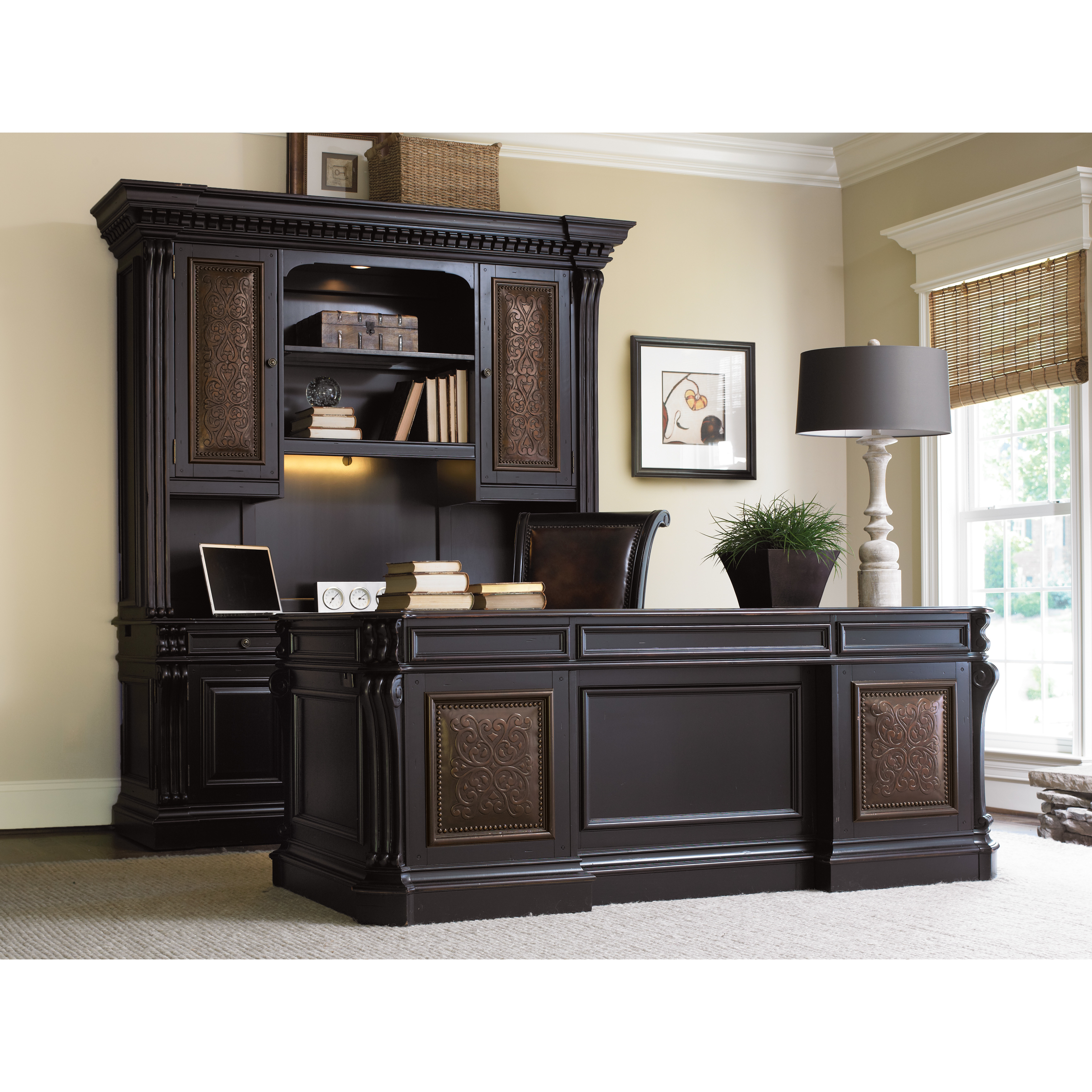 Best ideas about Hooker Office Furniture
. Save or Pin Hooker Furniture Telluride Executive Desk with Keyboard Now.