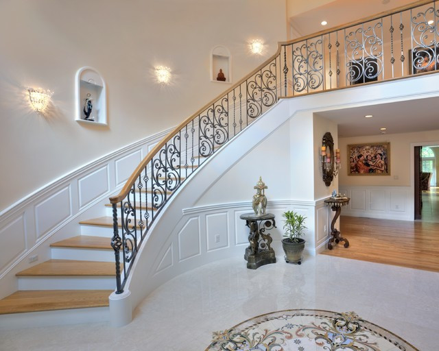 Best ideas about House With Staircase
. Save or Pin Elegant Whole House Remodel Traditional Staircase Now.