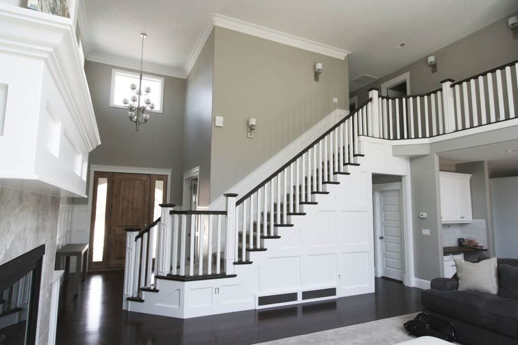 Best ideas about House With Staircase
. Save or Pin Indoor Stairs In The House With Molding Now.