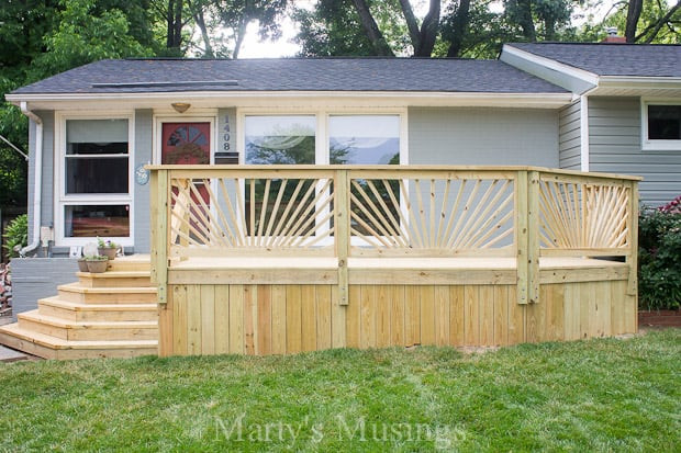Best ideas about How To Build A Deck Railing DIY
. Save or Pin Sunburst Deck Railing Now.