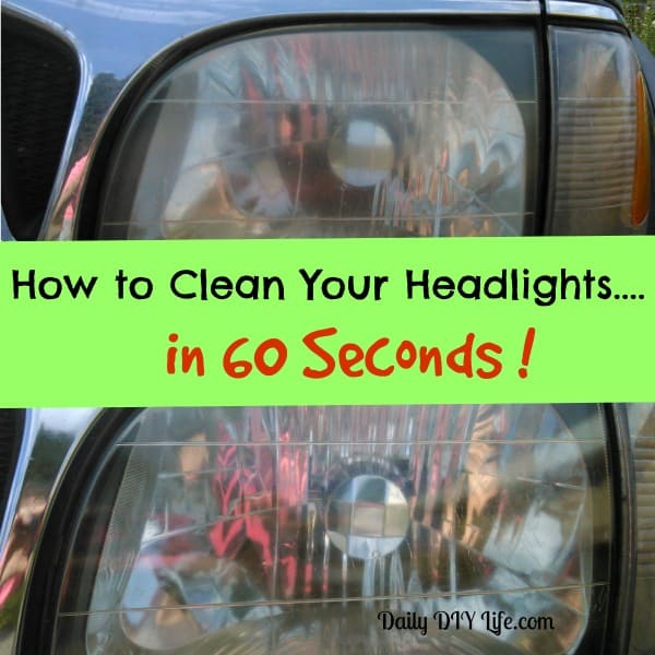Best ideas about How To Clean Headlights DIY
. Save or Pin How to Clean Your Headlights in 60 Seconds Now.