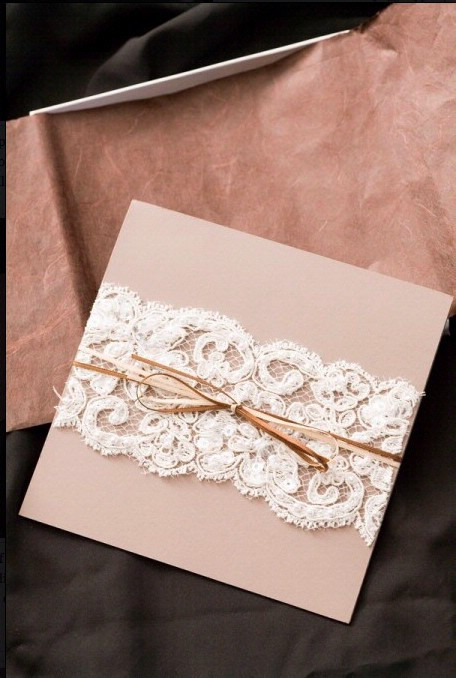 Best ideas about How To DIY Wedding Invitations
. Save or Pin DIY Lace Wedding Invitation ♥ Cheap Wedding Invitation Now.